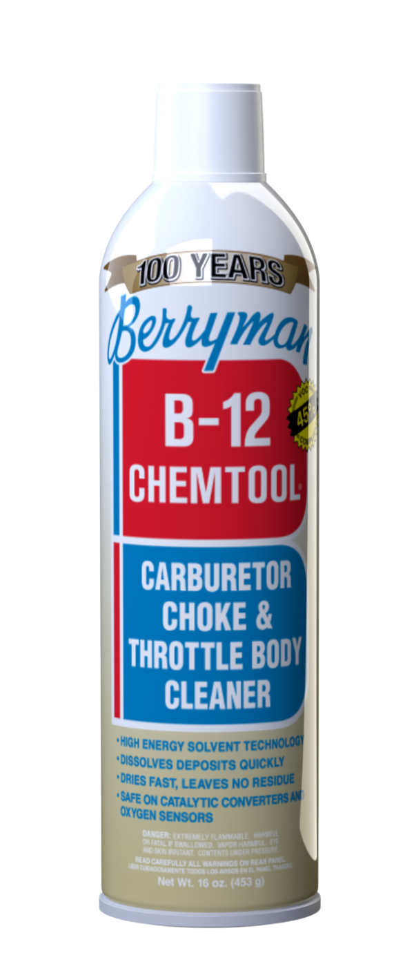 Berryman® B-12 Chemtool® Carburetor, Choke And Throttle Body Cleaner ...