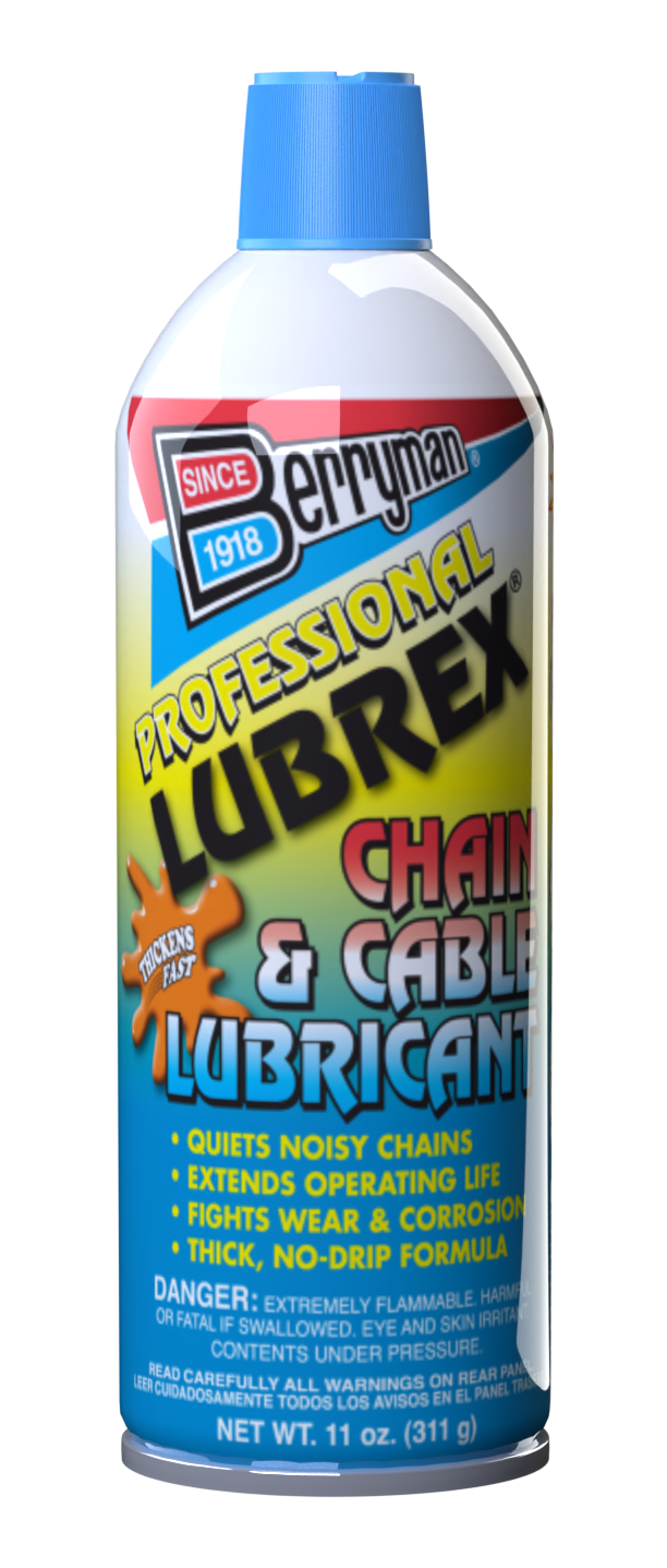 Berryman Professional Lubrex® Chain & Cable Lubricant [VOC-compliant in all  50 states.]