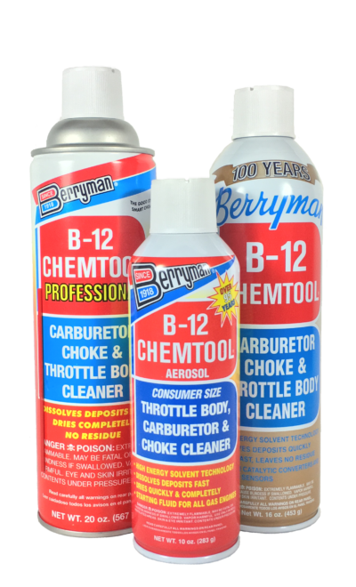 Berryman® B-12 Chemtool® Carburetor, Choke And Throttle Body Cleaner ...