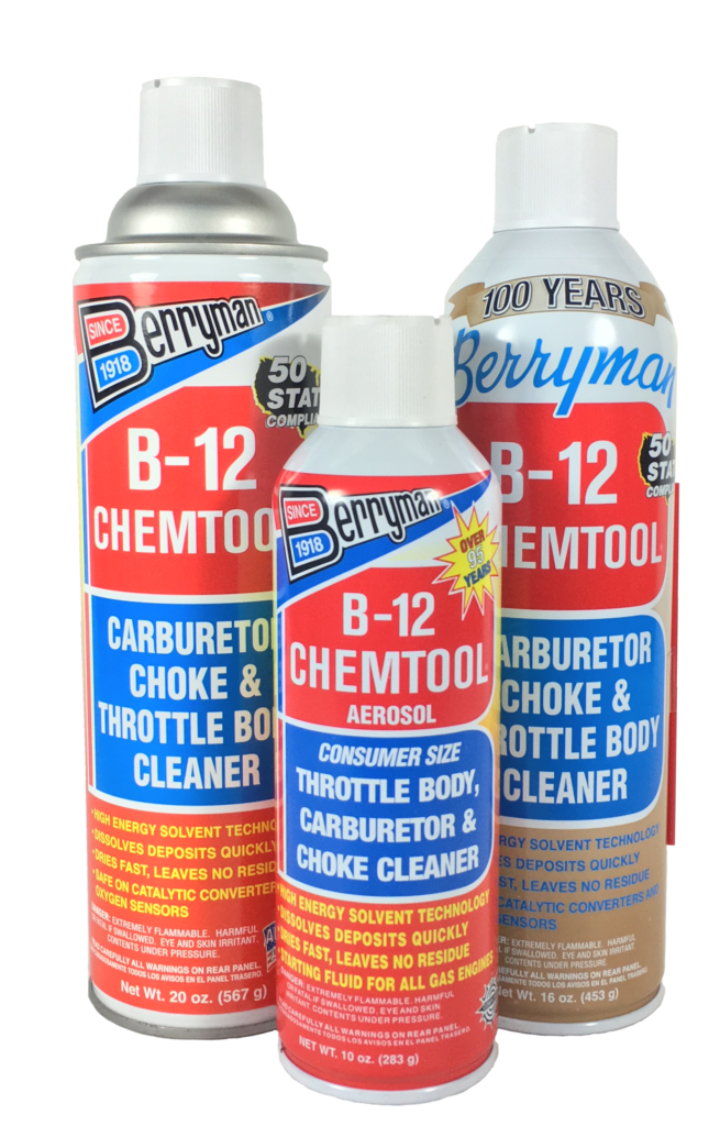 Berryman® B-12 Chemtool® Carburetor, Choke & Throttle Body Cleaner [VOC ...